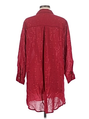 Colleen Lopez 3/4 Sleeve Button-Down Shirt (view 2)