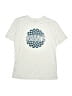 Hurley Houndstooth Silver Short Sleeve T-Shirt Size 13 - 15 - photo 1