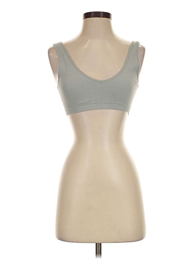 Pre-owned Danskin Tank Top Tan Strapless Neckline Tops