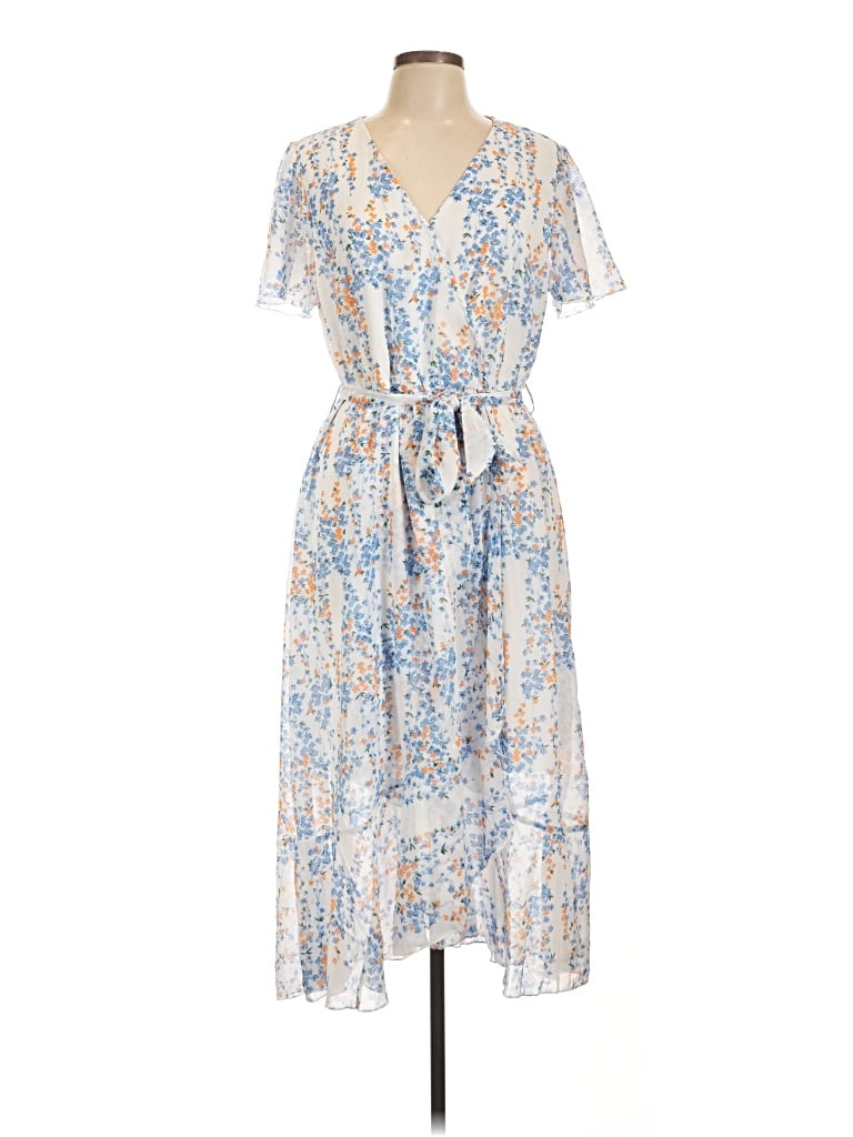 Pre-owned Anna-kaci Casual Dress In Blue