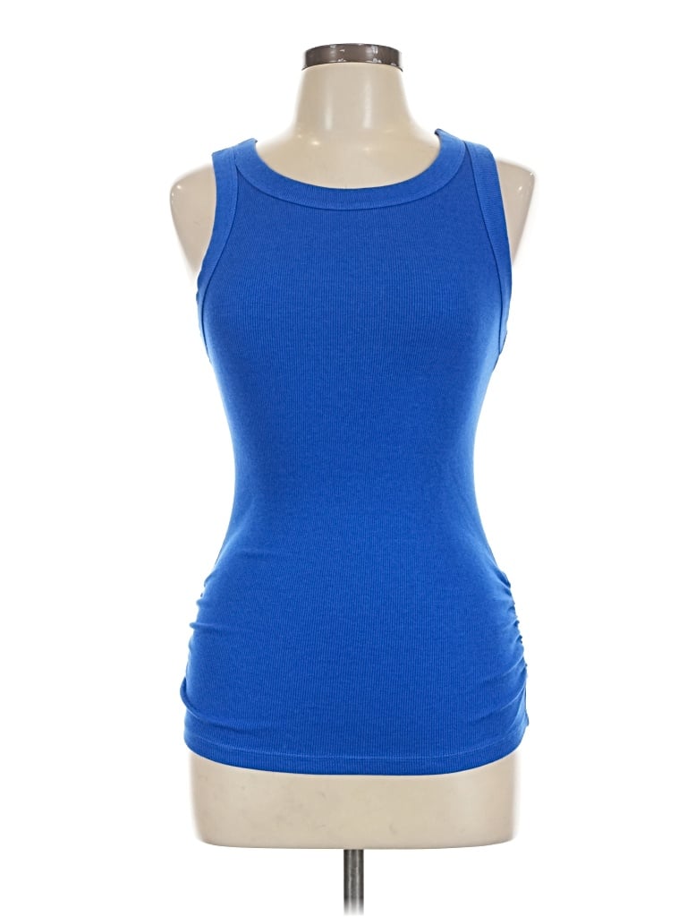 Pre-owned Michael Stars Active Tank Top In Blue