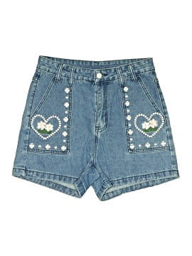 Romwe Denim Shorts (view 1)