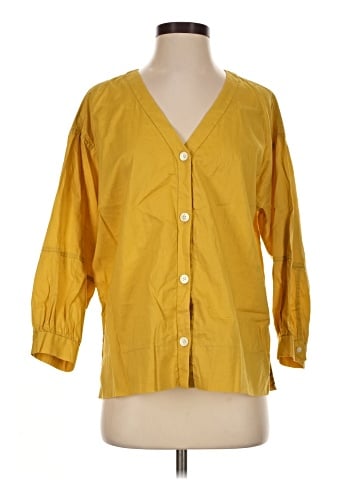 Everlane 3/4 Sleeve Button-Down Shirt (view 1)