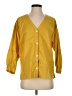 Everlane Yellow 3/4 Sleeve Button-Down Shirt Size 0 - photo 1