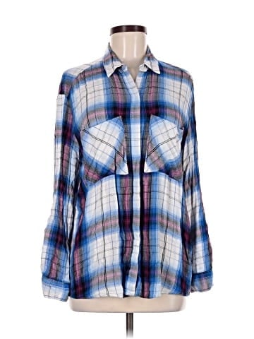 Express Long Sleeve Button-Down Shirt (view 1)