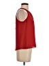 Naked Zebra 100% Polyester Red Sleeveless Blouse Size S - photo 4