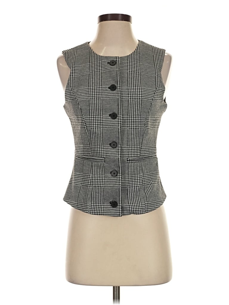 Pre-owned Evereve Vest In Gray