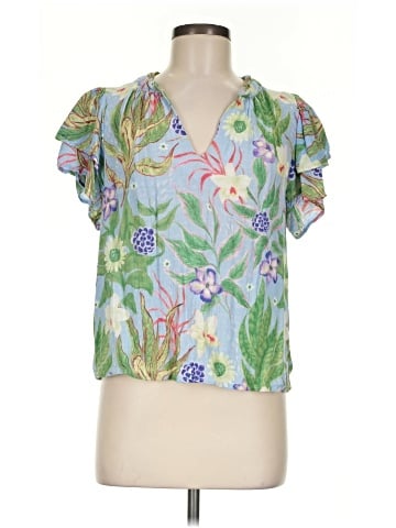 RACHEL Rachel Roy Short Sleeve Blouse (view 1)