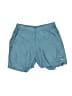 Nike 100% Nylon Solid Blue Athletic Shorts Size M - photo 1
