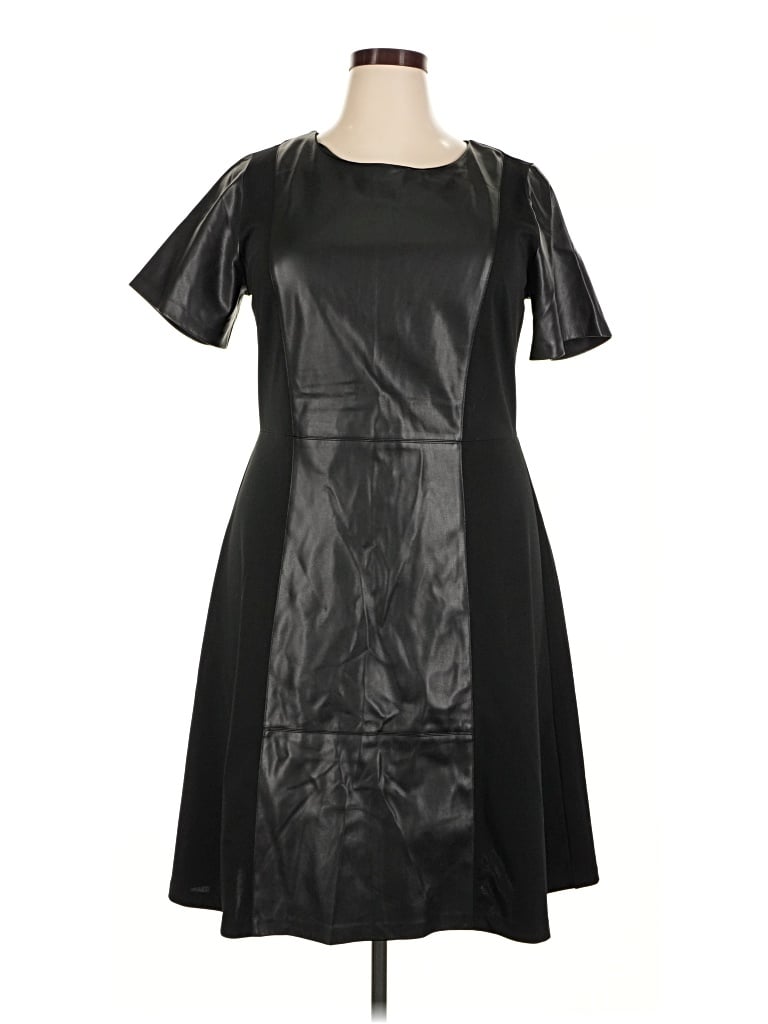 Pre-owned Eloquii Cocktail Dress In Black