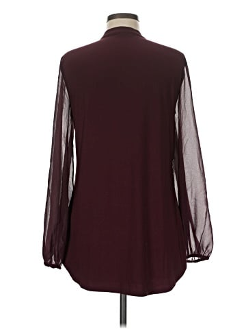 White House Black Market Long Sleeve Blouse (view 2)