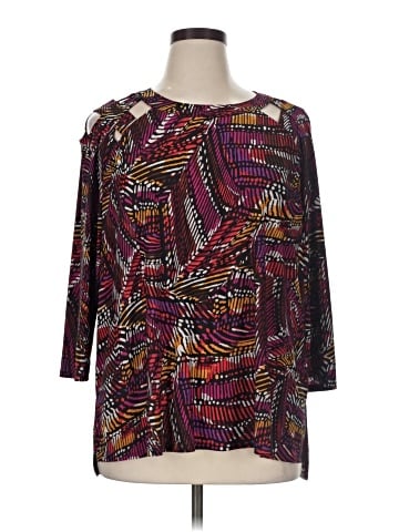 Jones Studio 3/4 Sleeve Blouse (view 1)