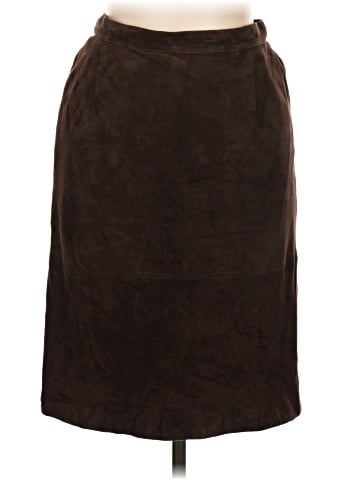 Valentino Vintage Leather skirt (view 1)
