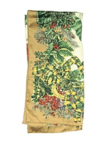 Christian Dior Vintage Silk Scarf (view 2)