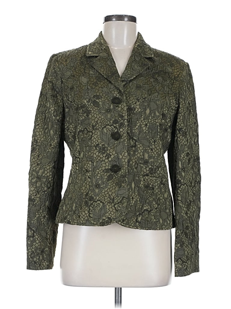 Pre-owned Elliott Lauren Blazer Jacket In Green