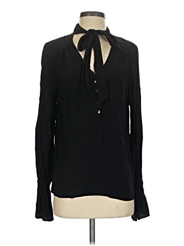 Red Haute Long Sleeve Blouse (view 1)