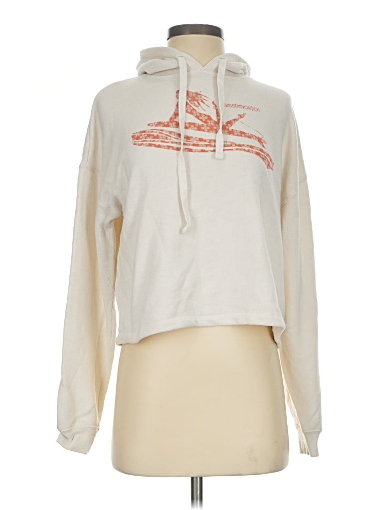Pre-owned Sisstrevolution Sweatshirt In Ivory