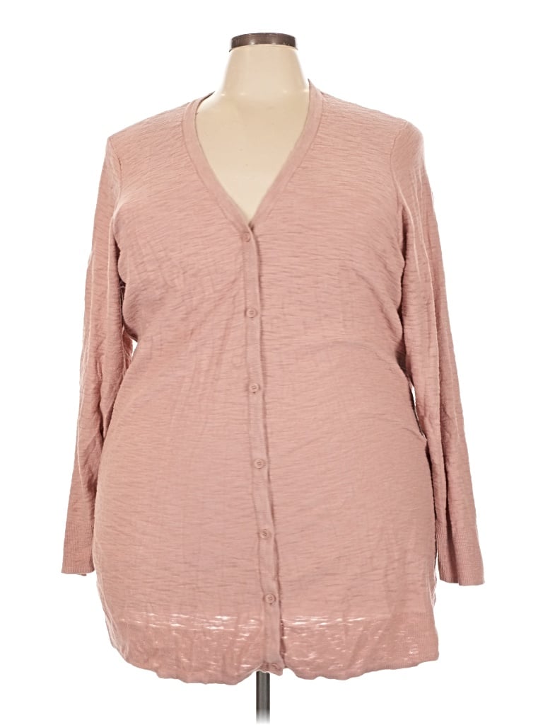 Pre-owned Torrid Cardigan Sweater In Pink