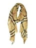 Burberry Brown Tan Wool Blend Scarf One size - photo 1
