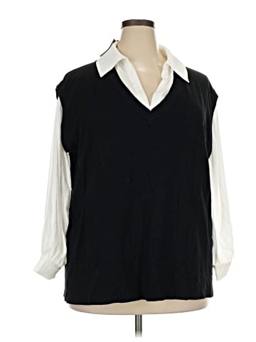 Adrianna Papell Sleeveless Blouse (view 1)