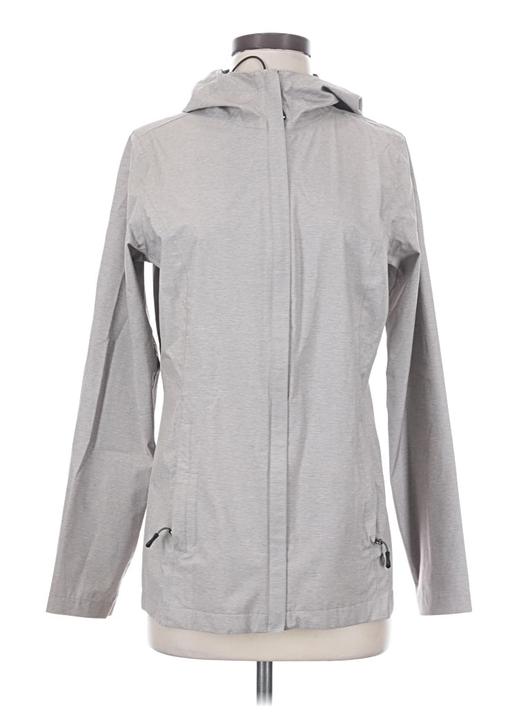 Pre-owned 32 Degrees Raincoat In Gray