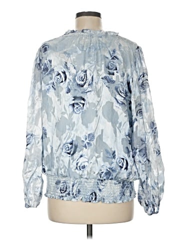 White House Black Market 3/4 Sleeve Blouse (view 2)