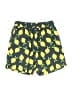 Hanna Andersson 100% Recycled Polyester Print Yellow Board Shorts Size 6 - 7 - photo 1