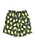 Hanna Andersson 100% Recycled Polyester Print Yellow Board Shorts Size 6 - 7 - photo 2