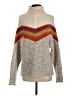 Free People Chevron-herringbone Gray Pullover Sweater Size XS - photo 1