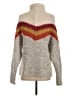 Free People Chevron-herringbone Gray Pullover Sweater Size XS - photo 2