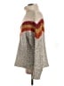 Free People Chevron-herringbone Gray Pullover Sweater Size XS - photo 5