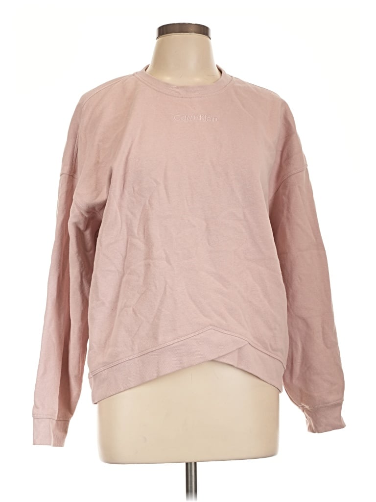 Pre-owned Calvin Klein Performance Sweatshirt In Pink