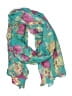 Unbranded Floral Teal Scarf One size - photo 1