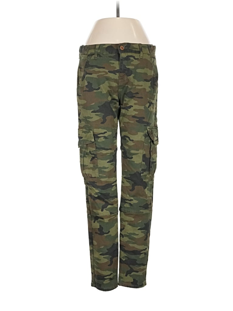 Pre-owned Nsf Cargo Pants In Green