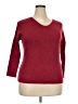 MADE IN ITALY Burgundy Pullover Sweater Size XXL (estimated) - photo 1