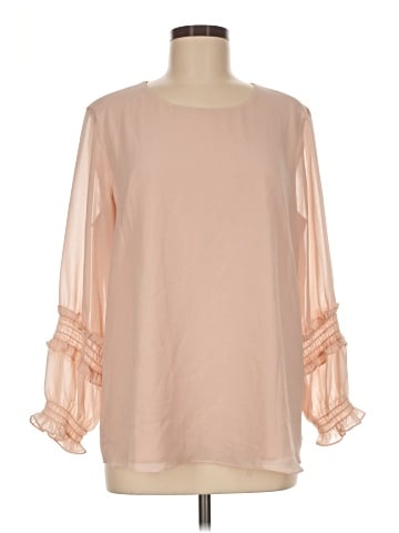 Calvin Klein Long Sleeve Blouse (view 1)