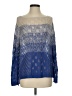 Kerisma Metallic Blue Pullover Sweater Size S - photo 1