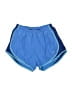 Nike 100% Polyester Color Block Blue Athletic Shorts Size M - photo 1