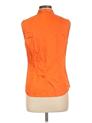 Eccoci Sleeveless Button-Down Shirt (view 2)