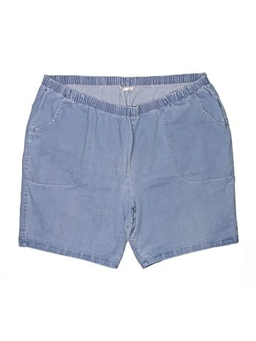 Woman Within Denim Shorts (view 1)