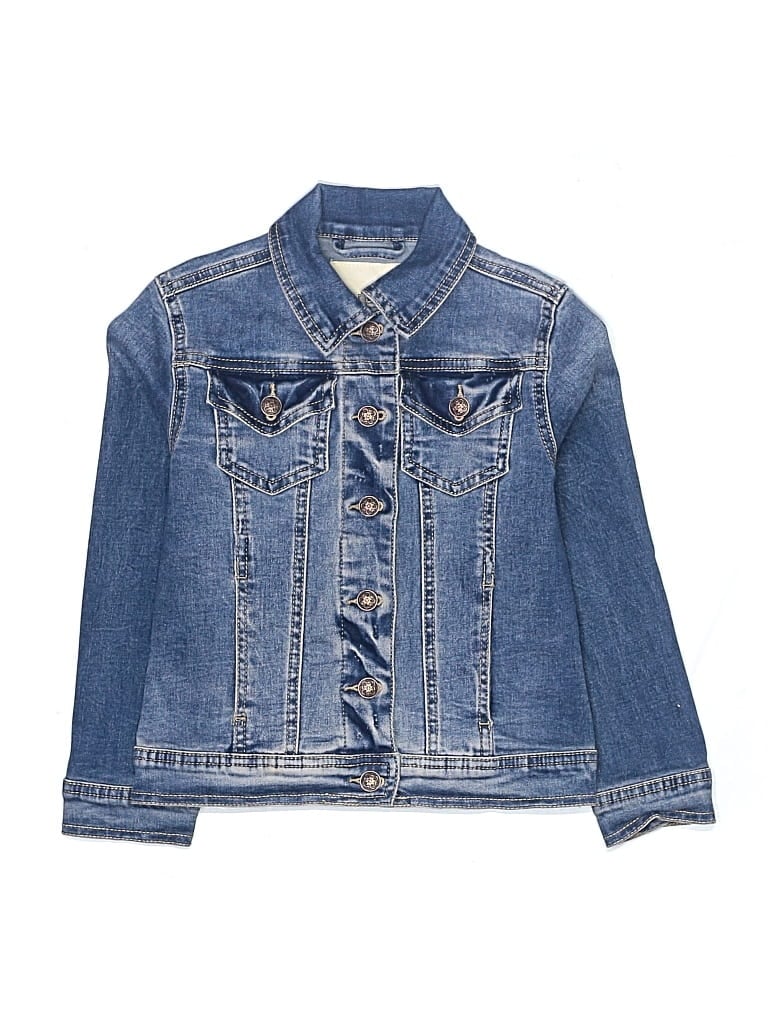 Pre-owned Copper Key Kids' Denim Jacket In Blue
