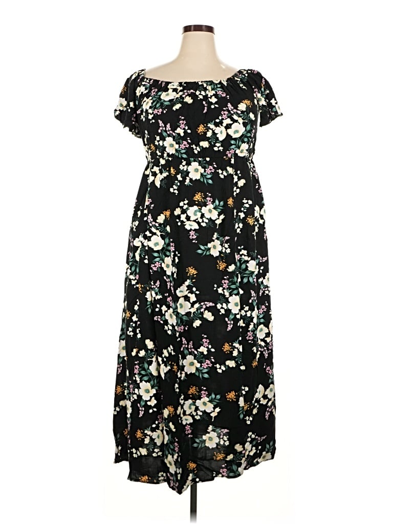 Pre-owned Liberty Love Casual Dress In Black