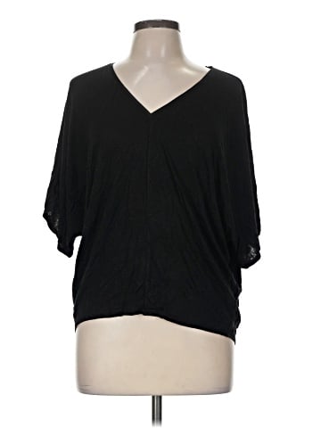 White House Black Market Short Sleeve Blouse (view 1)