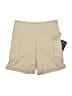 Zobha Solid Tan Athletic Shorts Size M - photo 1