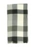 Rubi 100% Polyester Checkered-gingham Gray Scarf One size - photo 2