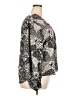 Cato Print Gray Long Sleeve Blouse Size 18 - photo 4