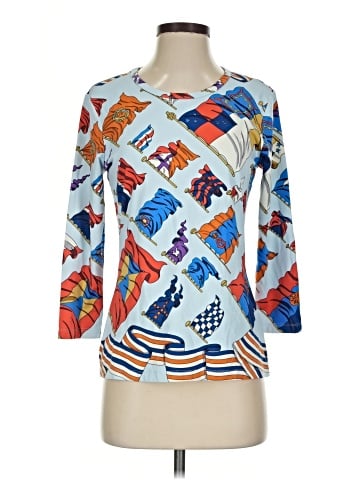 J. McLaughlin 3/4 Sleeve T-Shirt (view 1)