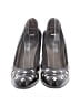 Versace 100% Leather Black Heels Size EU 39 - photo 2