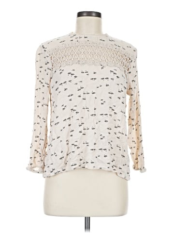 Hinge 3/4 Sleeve Blouse (view 1)