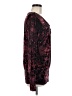 Venus Burgundy Long Sleeve Blouse Size M - photo 4
